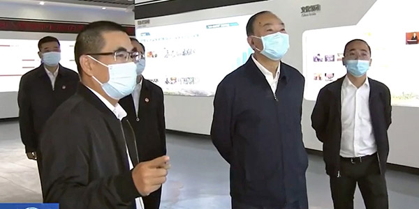 广东省委书记黄坤明到环亚集团